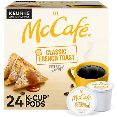 McCafe Classic French Toast Coffee Keurig Single Serve K-Cup Pods 24 Count • $13.99