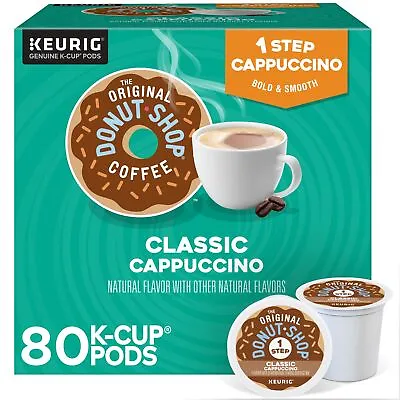 The Original Donut Shop One-Step Classic Cappuccino K-Cups 80 Count • $34.99