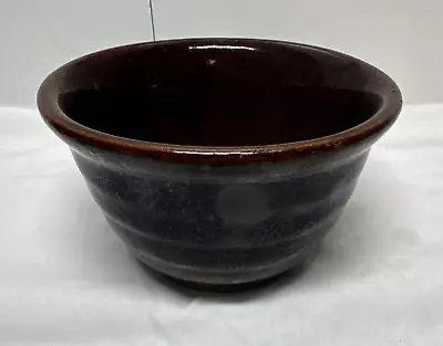 Marcrest USA Vintage Mixing Bowl Brown 5  Daisy Dot Farmhouse Mid-Century Retro  • $12