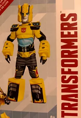 $34.90 • Buy Disguise Padded Transformers Bumblebee Halloween Costume Birthday Jumpsuit S 4-6