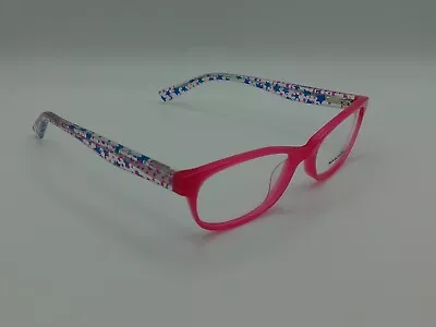 Marchon M-Estella Eyeglasses 601 Pink Kids Cat-Eye 48-16-130 • $29.99