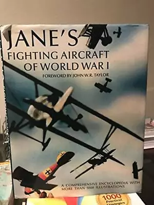 Jane's Fighting Aircraft Of World War I Book The Cheap Fast Free Post • £4.99