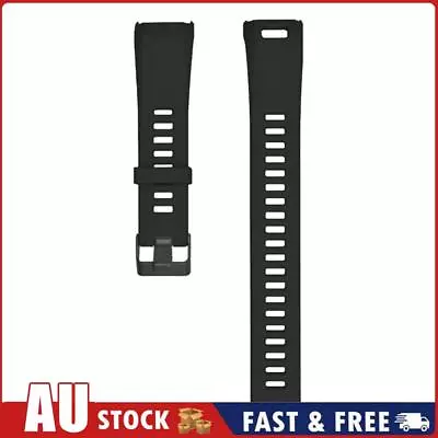 TPE Strap Wrist Band Watch Band Belt For Vivosmart HR (Black) AU • $9.29