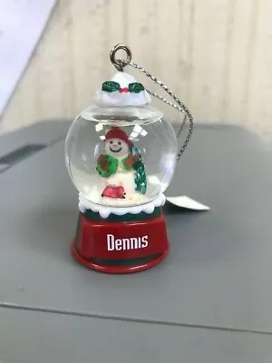 Ganz Personalized Snow Globe Ornaments  M  Names • $3.95