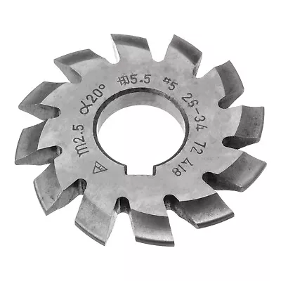 M2.5 No.5 20 Degree HSS Involute Gear Cutter Module Rack Milling Lathe Machine • $36.95