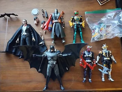 Action Figure Lot Marvel Legends Neca Kamen Rider Batman • $32