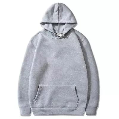 Men's Heavyweight Hoodie Jacket Cotton Hooded Sweatshirt Warm • $13.99