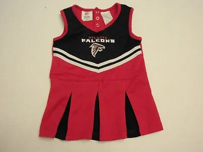 $19.50 • Buy Atlanta Falcons NFL Team Apparel One Piece Cheerleader Outfit Girls Size 2T