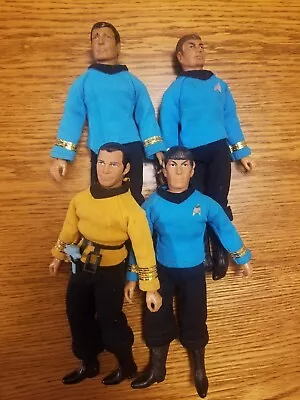 1974 Vintage Mego Star Trek Mr. Spock Captain Kirk Dr. McCoy Mr. Scott  Mego Lot • $80