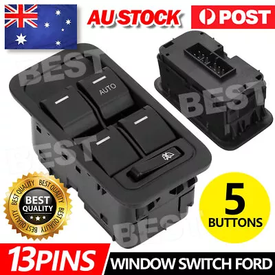 Electric Master Power Window Switch For Ford Territory SX SY TX With Illuminated • $24.85