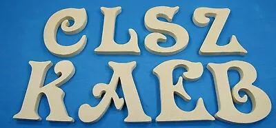 Wooden Letters-wooden Numbers-40 Cm MDF-Longdon Font-Hand Made-Names-Signs-Home • £9.95