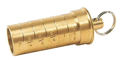 Bisley Choke Gauge 12G Brass Shotgun Bore Identifier Keyring  • £15.95