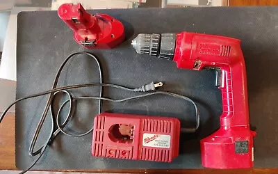 Milwaukee Vintage 12v Drill Charger Batteries • $50