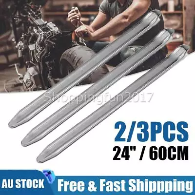 24  Tyre Lever Bar Removal Tire Irons Chrome Car Bike Motorcycle Motorbike AU • $39.95