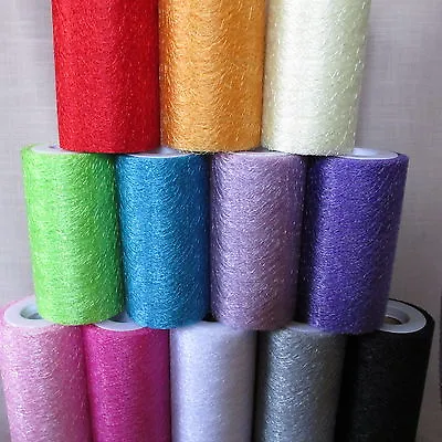 1 Metre CLUB GREEN 15cm SPIDER WEB NET LACE ON A ROLL FABRIC STRIP - 14 COLOURS • £1.45