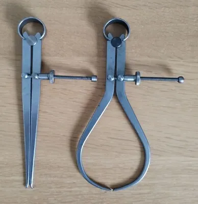 Moore And Wright 6  Inside And Outside Calipers Set Of 2 (Made In England). • £29