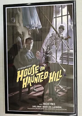 House On Haunted Hill Vincent Price Framed Movie Poster • $21.99