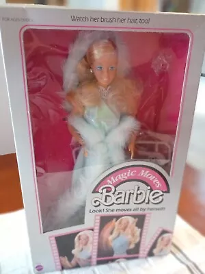 NEW IN ORIGINAL BOX 1985 Magic Moves Barbie Doll Mattel #2126 • $75
