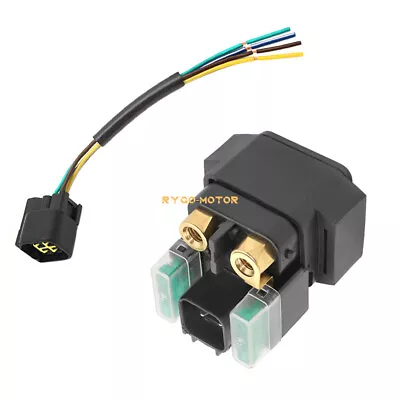 Starter Solenoid Relay & Plug For Yamaha Raptor 700 700R 250 125 Kodiak 450 YFM • $15.98