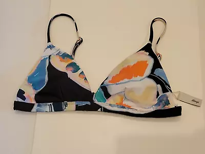 Maaji Reversible Triangle Bikini Top Medium New No Tags • $20.17