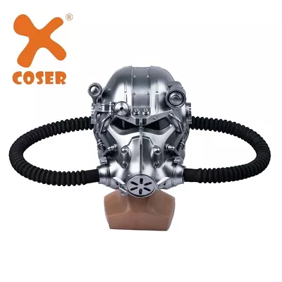 Xcoser Fallout 76 Power Armor T-60 Helmet Cosplay Prop Resin Replica Wearable  • $170.99