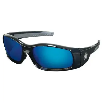 SWAGGER Blue Mirror Safety Glasses Work Sport Eyewear UV Sunglasses ANSI Z87+ • $9.35