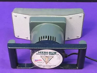 Body Massager Medi Rub 2000 Plus Two Speed Massage Therapy Made In USA Green Pad • $199.99