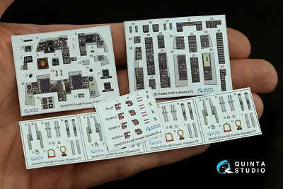 Quinta Studio 1/48 EA-6B Prowler ICAP II Interior Detail Parts For Kinetic Kits • $74.50