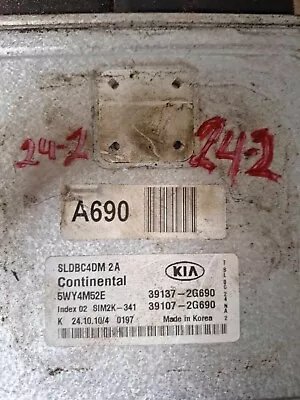 2010-13 Kia Sportage 2.4L A/T Engine Computer ECU ECM 39137-2G690 • $29