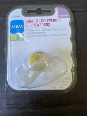 MAM Newborn Pacifier Small And Lightweight For Newborns • $7