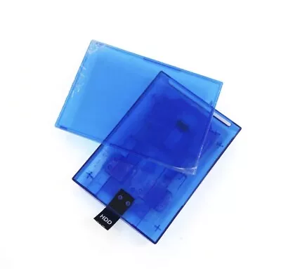 Hard Drive HDD Case For XBOX 360 Slim / XBOX 360E (Clear Blue) • £7.99