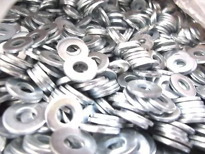 1/4 SAE Flat Washers Zinc Plated 1000 Pieces • $18.80