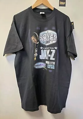 Vtg 2002 Power House Jay-Z T Shirt XL POWER 105.1 Rap Hip Hop • $499.99