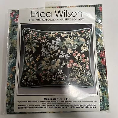 Needlepoint Kit Millefluers Tapestry Metropolitan Museum Of Art Persian Wool • $59.95