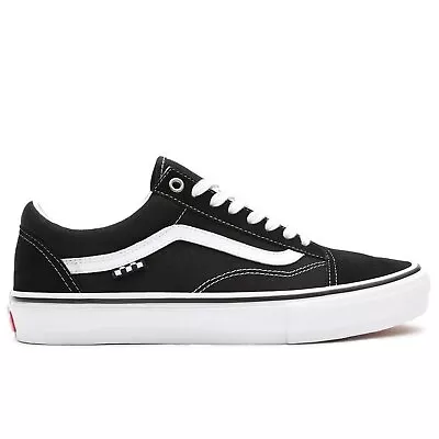 Vans Skate Old Skool Black White Pro Shoes New Sk8 41 42 43 44 45 46 • $130.15