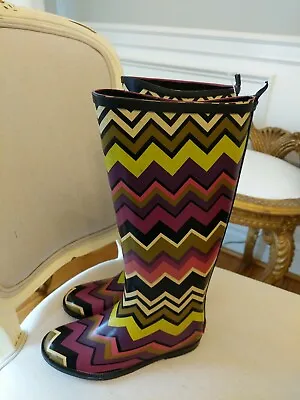 Missoni Rain Boots Girls Kids Shoes Target Size 13 Youth • $19.99