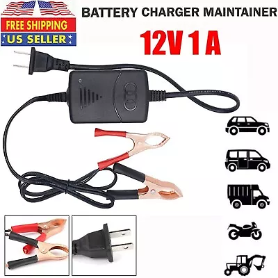 1pcs Car Battery Charger Maintainer 12V Trickle RV For Truck Motorcycle ATV Auto • $7.99