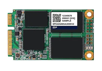 32GB Silicon Power MSA300SV MLC SATA3 MSATA Industrial Solid State Disk • $32.36