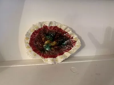 Majolica Begonia Leaf Plate/dish • $50