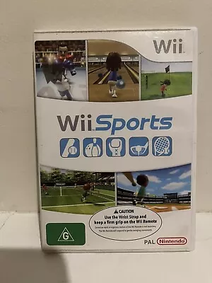 Wii Sports (Nintendo Wii 2006) Complete With Manual • $8.79