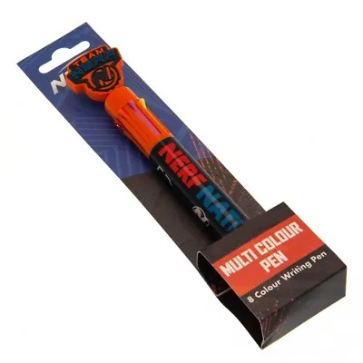 Nerf Multi Coloured Pen Official Merchandise Gift NEW UK STOCK FREE P&P • $13.40