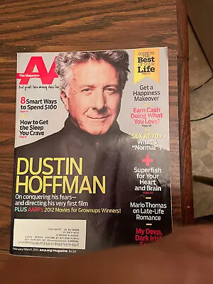 DUSTIN HOFFMAN  On COVER OF 2013 AARP MAGAZINE • $12.99