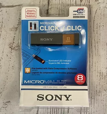 Sony Microvault 8g Flash Drive • $22.50