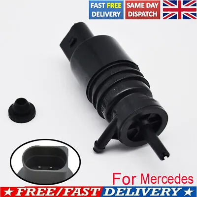 Front Windscreen Wiper Washer Pump For Mercedes-Benz W220 W210 W211 W163 W203 • $9.46