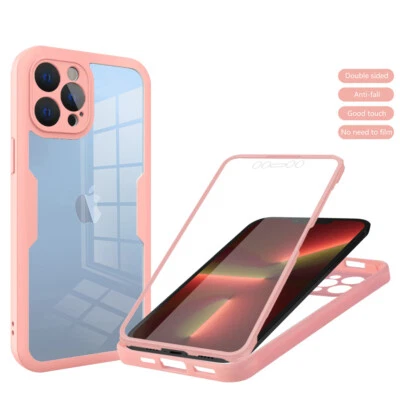 $9.59 • Buy 360 Full Body Case Screen Cover For IPhone 14 13 12 11 Pro Max XS XR 8 7 Plus SE