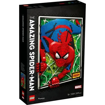 Lego # 31209 Amazing Spiderman ART (Sealed) NEW / Rare Release 2023 Scarce Find • $269.95