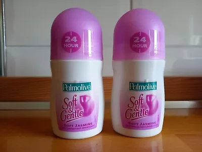 Palmolive Antiperspirant Deodorant  Soft Jasmine 50mls X 2 • £2.99