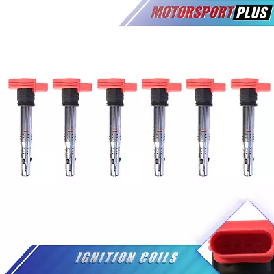 6X Ignition Coils For Audi Q5 Q7 A6 S4 R8 Porsche Panamera VW Touareg 5C1688 • $53.88