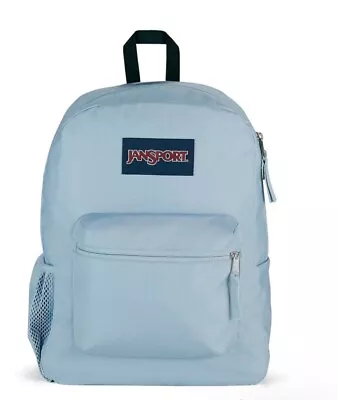 JanSport Cross Town Backpack Bag In Blue Dusk26L • £19.99