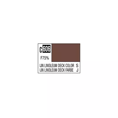 Mr. Hobby Mr. Colour - 606 - IJN Linoleum Deck Color 10ml Acrylic Model Paint • £1.99